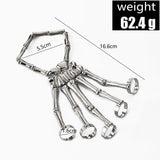 Adjustable Skeleton Bracelet Gothic Skull Bracelet