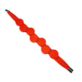 Red Wood Bracelet Charm Bracelet Women Handamade Rubber Jewelry