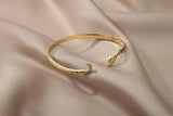 Punk Snake Bangles Stainless Steel Cuff Bracelets Gothic Jewelry