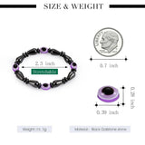 Water Drop Hematite Magnetic Stone Bracelet for Weight Loss