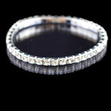 Crystal Stretch Shine Bracelets Set for Women Wedding Bridal Gift