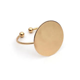 Stainless Steel Open Round Cuff Bangles for Women
