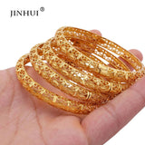 African Dubai Wedding Bridal Bracelet Bangles for Women