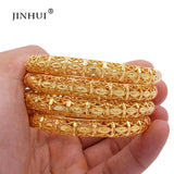 African Dubai Wedding Bridal Bracelet Bangles for Women