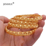 African Dubai Wedding Bridal Bracelet Bangles for Women