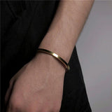 Stainless Steel Snake Chain Bracelet for Women Men Charm Bracelets