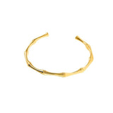 Stainless Steel Bamboo Joint Bangles Bracelet Gift Jewelry
