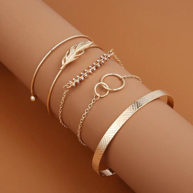 5 pcs Open bracelet Ladies' Style Bracelet