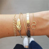 5 pcs Open bracelet Ladies' Style Bracelet