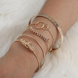 5 pcs Open bracelet Ladies' Style Bracelet