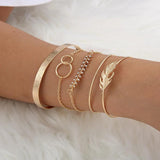 5 pcs Open bracelet Ladies' Style Bracelet