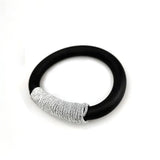 Bohemia Style Alloy Bracelets Rubber Soft Bracelet Women Charm Bangles