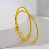 5.0CM/2PCS Baby Bangles Hand Bracelets Cute Jewelry