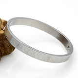 Roman Numerals Steel Bracelet for Men and Women