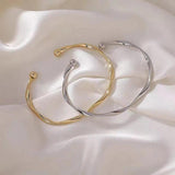 Twisted Metal Cuff Bracelet Girls Accessories