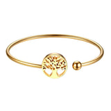 Life Tree Jewelry Women's Silver Cuff Bracelet Gift