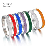 UZone Charm Bracelet 5 Rows Zircon Bangle For Bride Wedding Gift