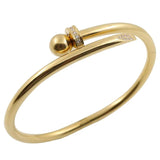 Stainless Steel Crystal Bracelets Bangle for Women Girl Gift