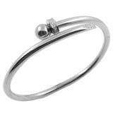Stainless Steel Crystal Bracelets Bangle for Women Girl Gift