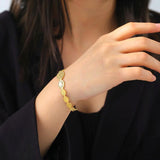 Skyrim Bohemian Sun Cuff Bracelet Stainless Steel Bangle