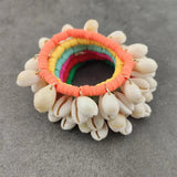 Bohemian Sea Shell Bracelet Anklet Hand Heishi Beaded Pulseira DIY Beach Jewelry