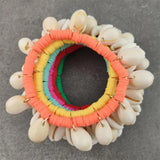 Bohemian Sea Shell Bracelet Anklet Hand Heishi Beaded Pulseira DIY Beach Jewelry