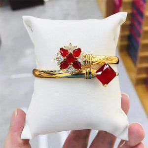 Lady Zircon Rhinestone Bracelet - Wedding Party Jewelry Gift