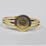 316L Stainless Steel Rooster Image Bracelet for Women