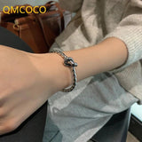 Vintage Braided Twist Knot Bracelet For Woman