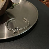 Vintage Braided Twist Knot Bracelet For Woman