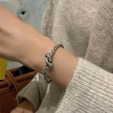 Vintage Braided Twist Knot Bracelet For Woman
