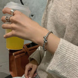 Vintage Braided Twist Knot Bracelet For Woman