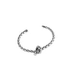 Vintage Braided Twist Knot Bracelet For Woman