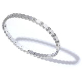 18K Plated Stainless Steel Bracelet Bangle Zircon Charm Jewelry