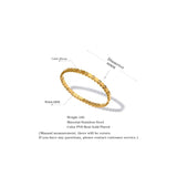18K Plated Stainless Steel Bracelet Bangle Zircon Charm Jewelry