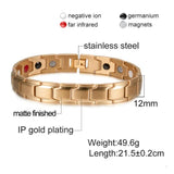 Titanium Magnetic Therapy Bracelet Arthritis Pain Relief