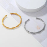 Bamboo Joint Titanium Steel Bracelet Female Gift