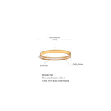 Waterproof CZ Stainless Steel Bracelet for Women