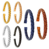 Vintage Stainless Steel Cable Wire Bracelet Bangle