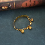 Turkish Coin Bracelet Gold-plated Metal Bead African Wedding Gift