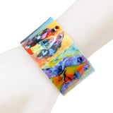 Basset Hound Bangle Bracelet Animal Jewelry Dog Lover Souvenir