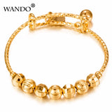 2pcs Dubai Bangles For Baby/Kids Ethiopian Bracelet Bangle