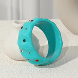 Geometric Indian Cuff Bangles for Women Colorful Jewelry Gift
