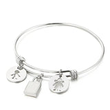 Boho Boy & Girl Charm Bracelet Love Padlock Cute Cartoon Companion