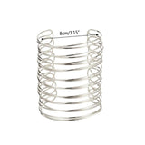 Coil Arm Bracelet Women Electroplated Armlet Bangle Open Cuff Armband
