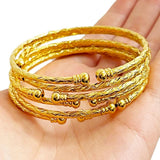 3MM African Indian Bangles Ball Bangle&Bracelet