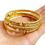 3MM African Indian Bangles Ball Bangle&Bracelet