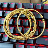 3MM African Indian Bangles Ball Bangle&Bracelet