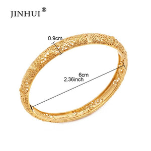 Brass bangle charm Bracelet for women wedding