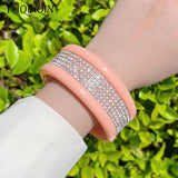 Vintage Resin Crystal Bracelets for Women